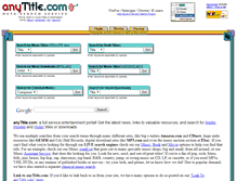 Tablet Screenshot of anytitle.com